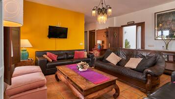 TV, fireplace, table tennis, stereo