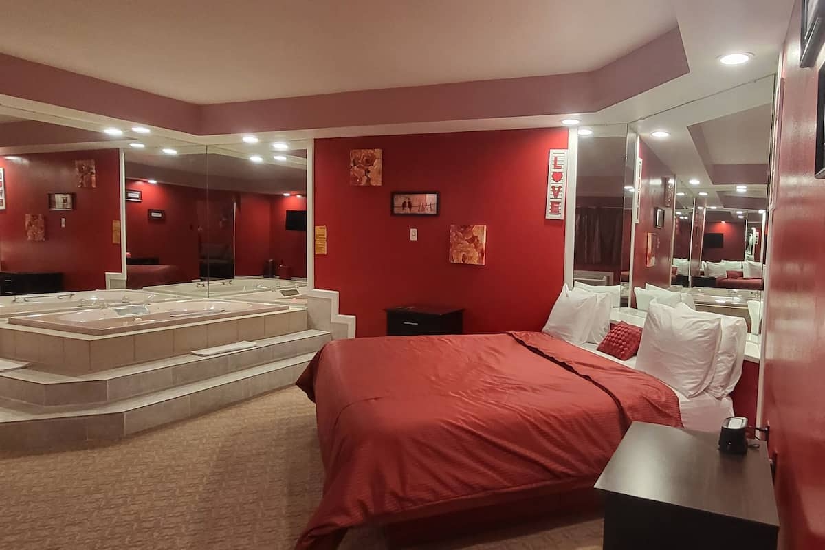 Quarto premium, 1 cama King | Roupas de cama premium, edredons de pluma