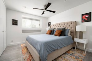 2 間睡房、書桌、熨斗/熨衫板、免費 Wi-Fi