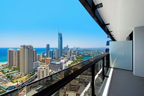 Superior-Apartment | Blick vom Balkon