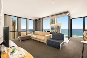 Superior Apartment | Living area | TV