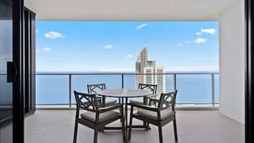 Departamento superior | Vista del balcón