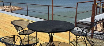 On Lake Fort Phantom Hill Lake with a dock out to the water!