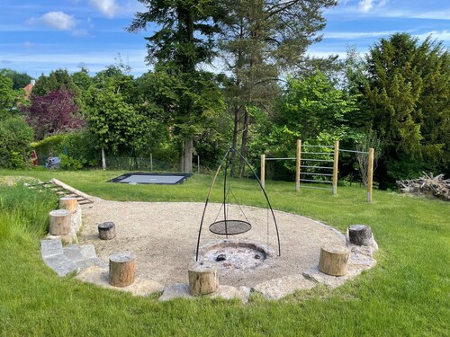 Ferienhaus "Hofberg Villa" mit Terrasse, offenem Garten und Highspeed-WLAN