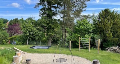 Ferienhaus "Hofberg Villa" mit Terrasse, offenem Garten und Highspeed-WLAN