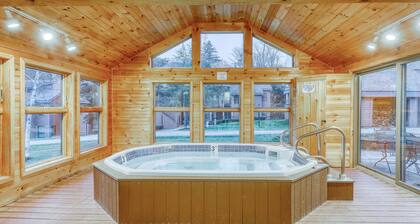 Walk-to-lifts, ski-in trail condo, sauna, indoor pool, hot tub, gym, w/d