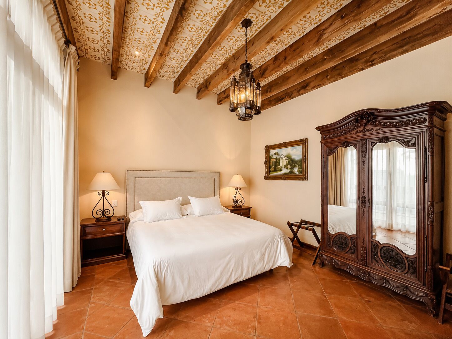 Wifi gratis y ropa de cama 
