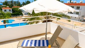 Apartment (1 Bedroom) | Balcony - Narcissos 'Nissi Beach' apartment C16 (Ayia Napa)
