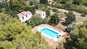 House (Three bedroom Holiday Home with swimm) | Aerial view