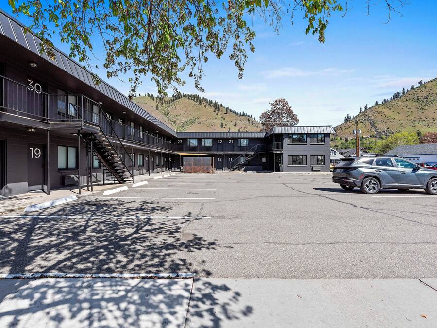 Fassade der Unterkunft