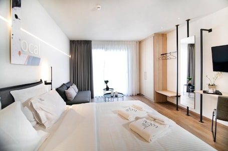 1 habitación, minibar y caja de seguridad en la habitación