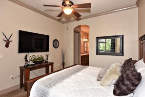 3 bedrooms, iron/ironing board, travel crib, WiFi - Poolside Suite | Private Patio, Fireplace, Near Amenities (Hurricane)