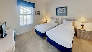 4 chambres, accès à Internet, literie fournie