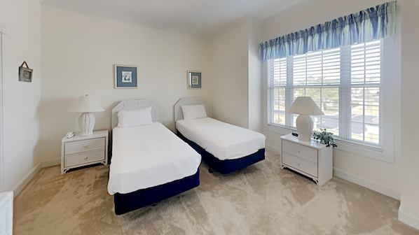 4 chambres, accès à Internet, literie fournie
