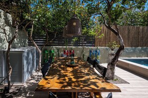 Restauration en plein air