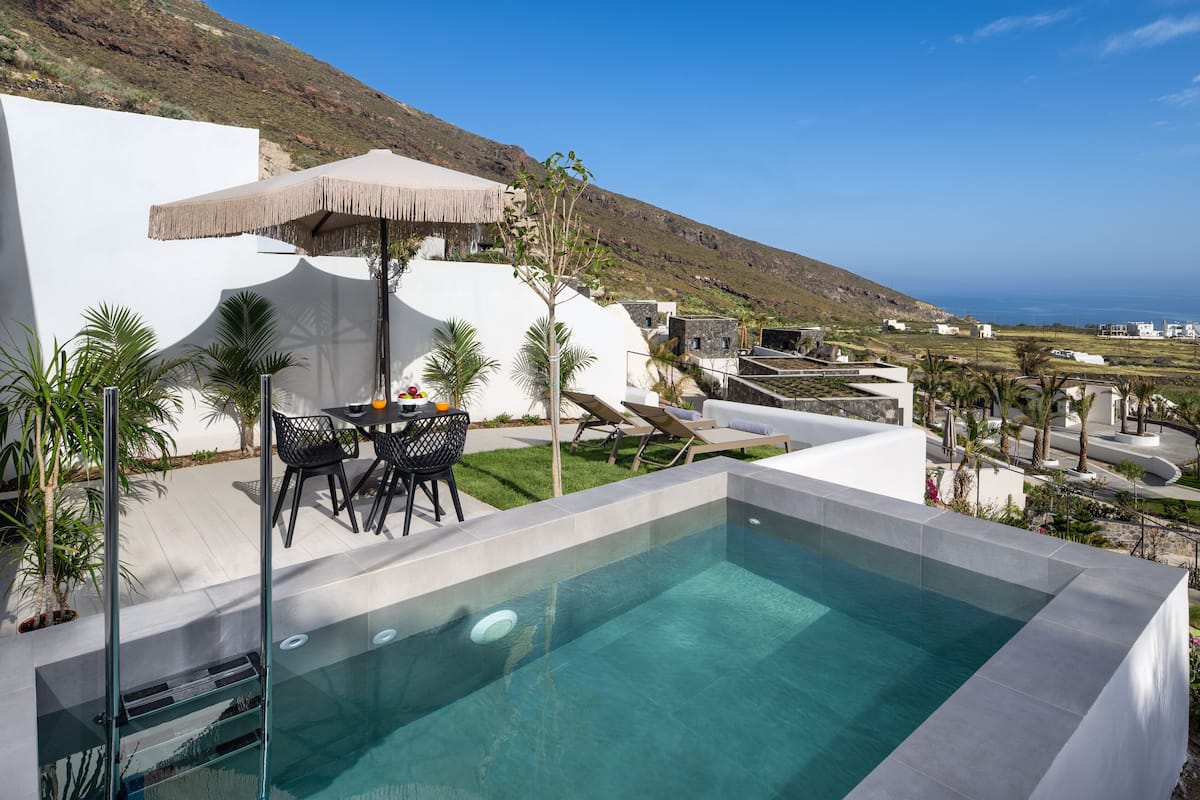 Junior Suite, Private Pool | Terrace/patio