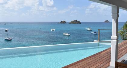 Charming villa with infinity pool and endless ocean views