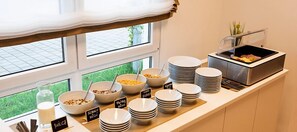 Dagelijks ontbijtbuffet inbegrepen