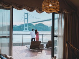 Quadruple Room, 4 Bedrooms, Non Smoking, Ocean View | Balcony view