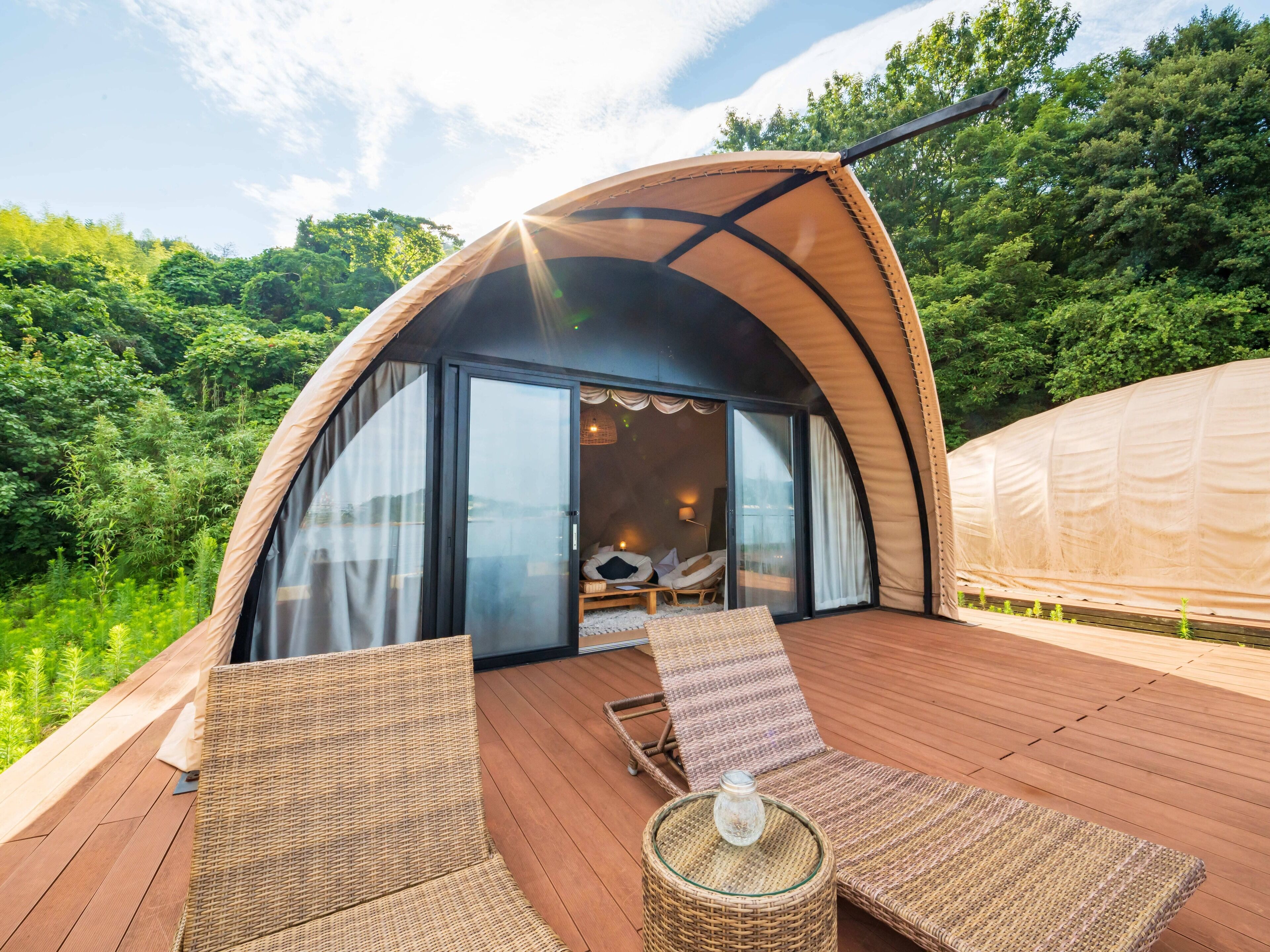 Quadruple Room, 4 Bedrooms, Non Smoking, Ocean View | In-room safe, WiFi, bed sheets