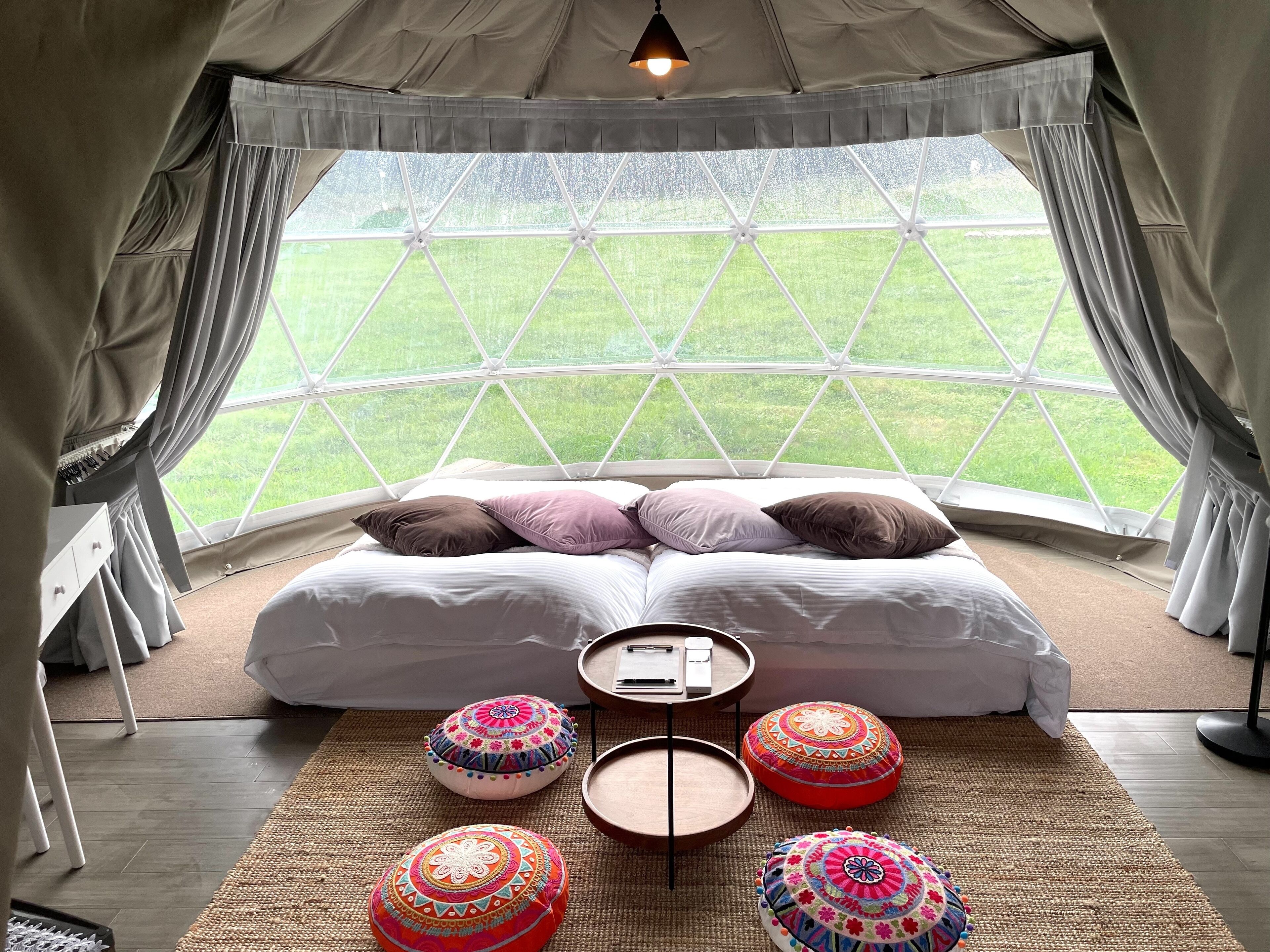 Single Dome, 2 Beds Check-in: 2:00 PM / Check-out: 10:00 AM. | In-room safe, WiFi, bed sheets