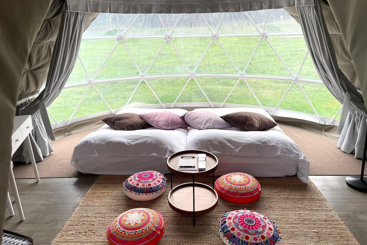 Single Dome, 2 Beds Check-in: 2:00 PM / Check-out: 10:00 AM. | In-room safe, WiFi, bed sheets