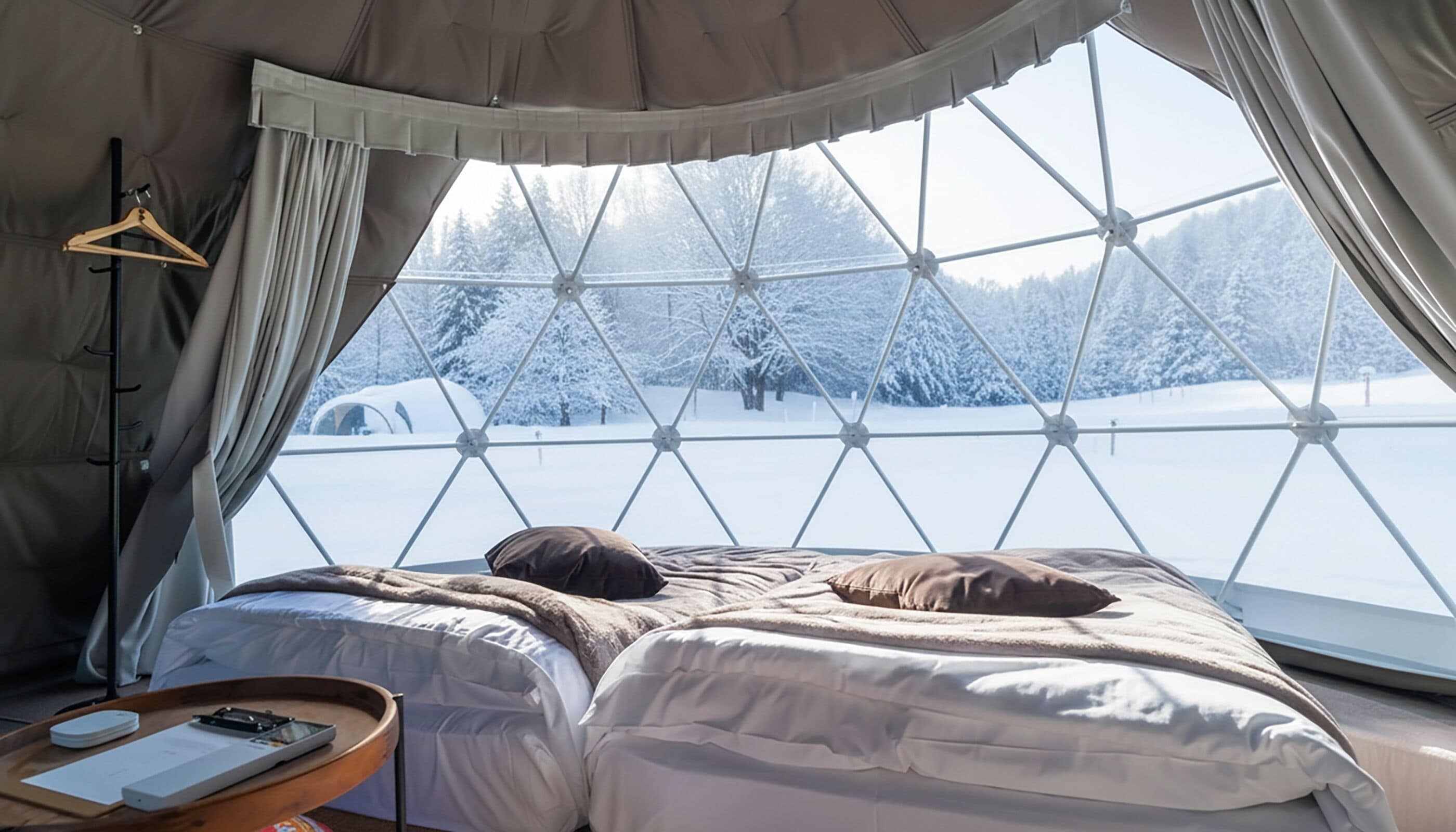 Single Dome, 2 Beds Check-in: 2:00 PM / Check-out: 10:00 AM. | In-room safe, WiFi, bed sheets