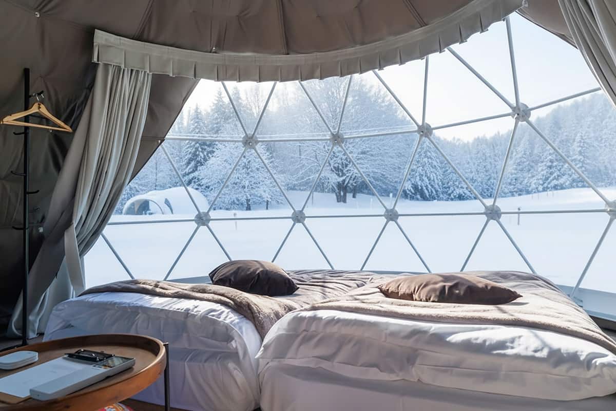 Single Dome, 2 Beds Check-in: 2:00 PM / Check-out: 10:00 AM. | In-room safe, WiFi, bed sheets