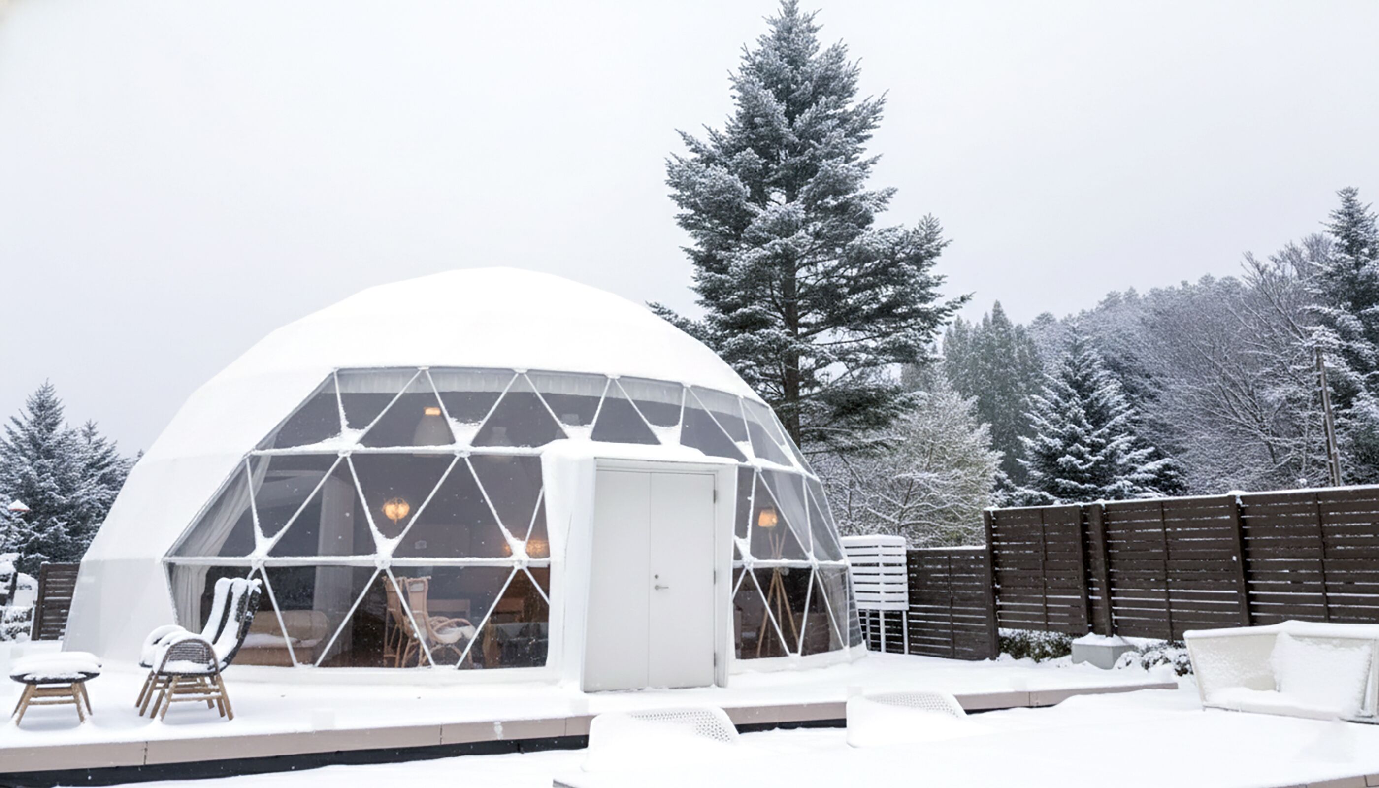 EXECUTIVE SUITE single dome 10m | Living area