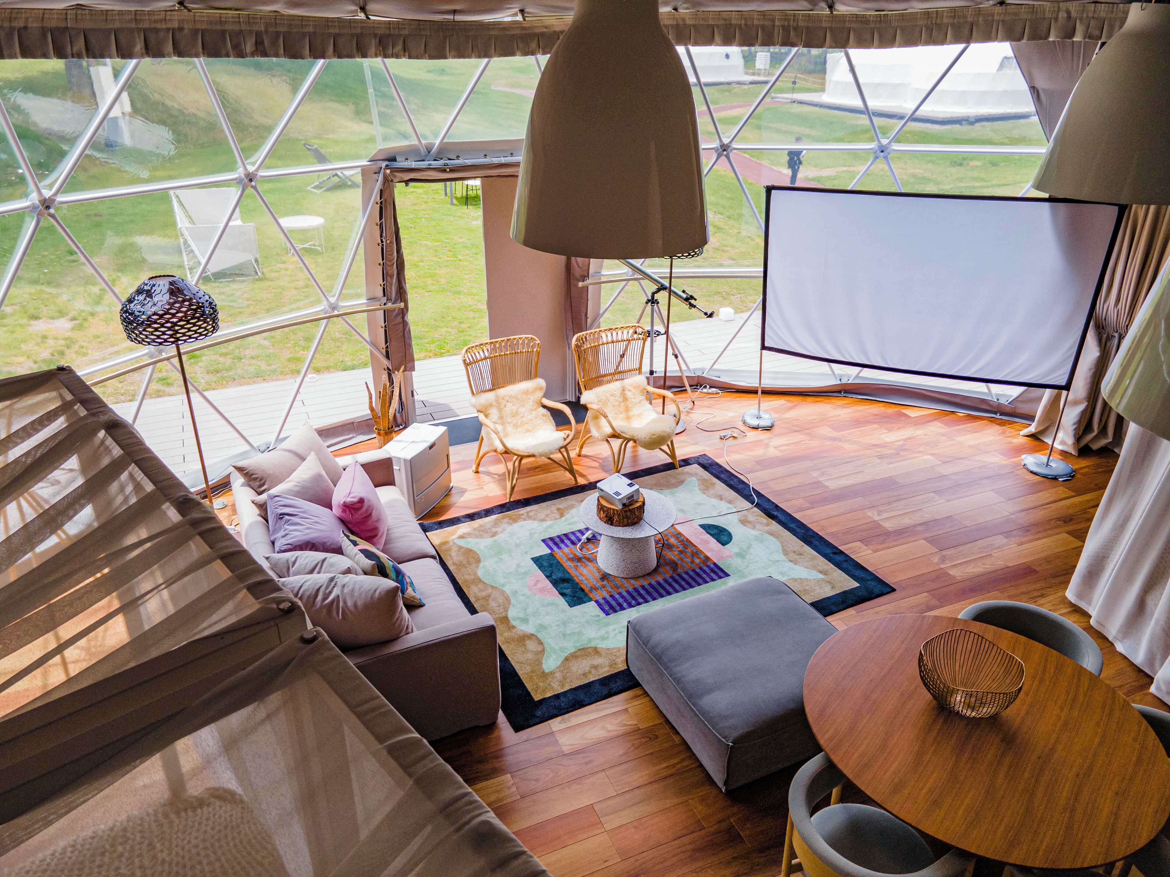 EXECUTIVE SUITE single dome 10m | Living area