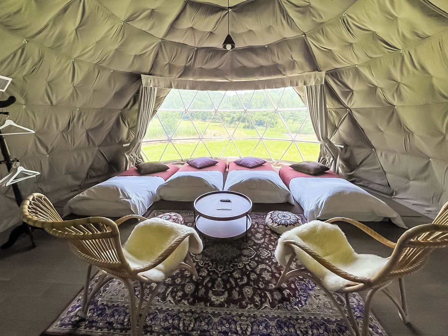 Single Dome, 4 Beds Check-in: 2:00 PM / Check-out: 10:00 AM. | In-room safe, WiFi, bed sheets