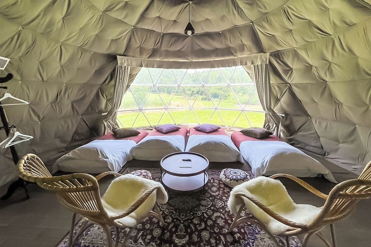 Single Dome, 4 Beds Check-in: 2:00 PM / Check-out: 10:00 AM. | In-room safe, WiFi, bed sheets