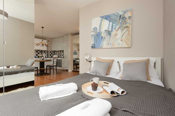 1 bedroom, iron/ironing board, WiFi, bed sheets