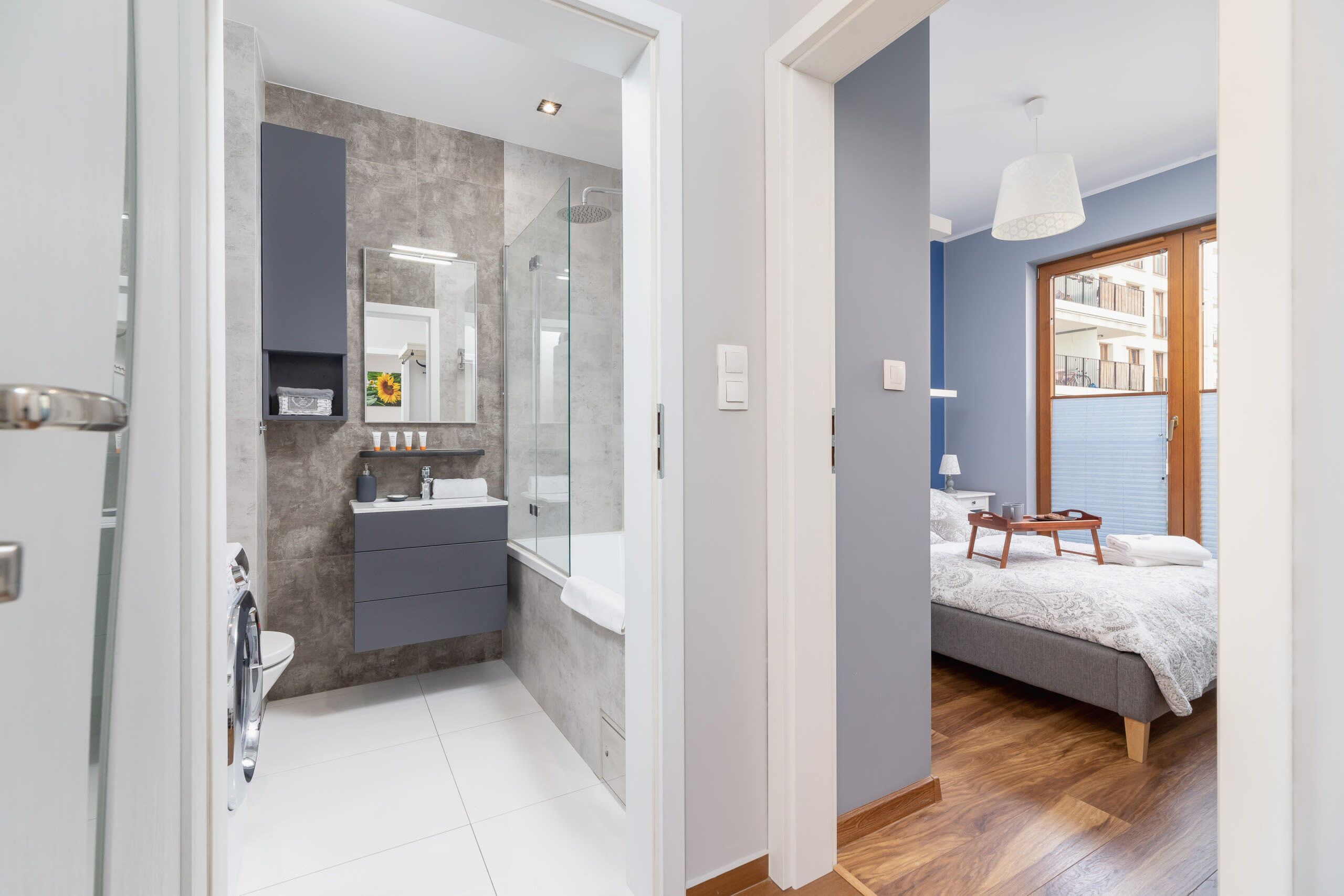 1 soverom, skrivebord, strykejern/-brett og wi-fi