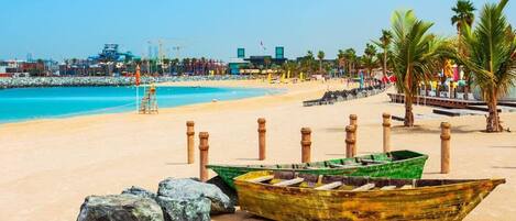 Beach nearby, white sand