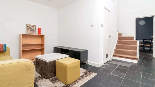 Eenvoudig appartement, 2 tweepersoonsbedden | Woonkamer