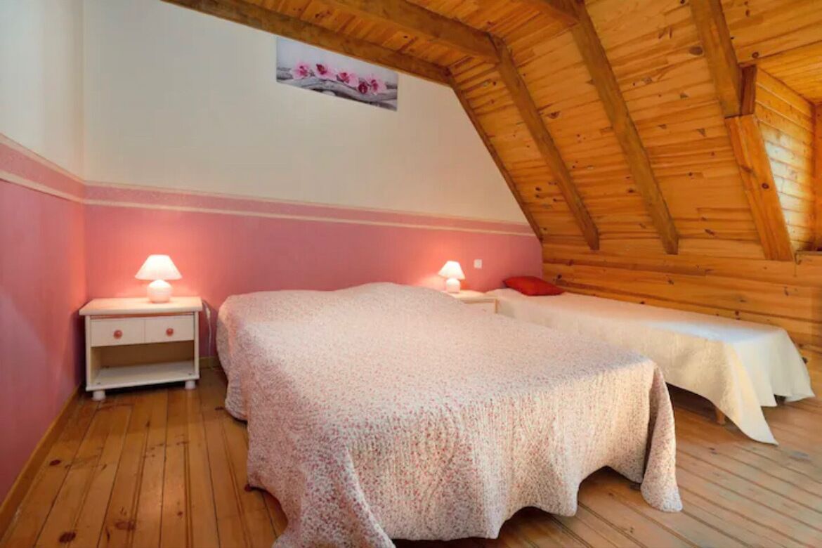 3 chambres, draps fournis