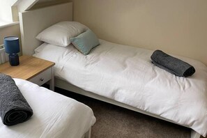 3 bedrooms, iron/ironing board, travel cot, free WiFi