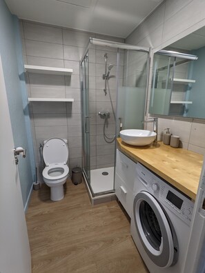 Dusche, Handtücher