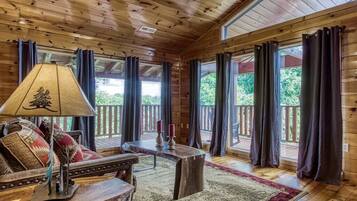 TV, fireplace, video games