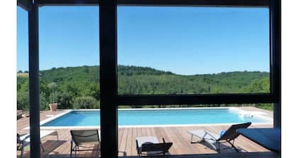 Villa Cilaos -  Classée - Piscine chauffée -Terrain de pétanque