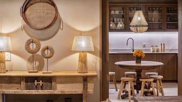 Sala de estar en el lobby