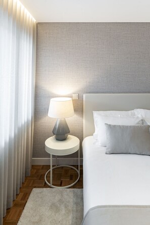 Quarto casal standard | Roupas de cama antialérgicas, individualmente decorados