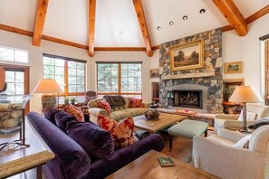 Resortwoning, 4 slaapkamers | Woonkamer