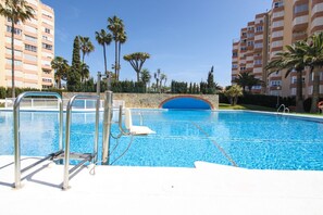 Pool - Apartment America 1st line of the beach (Torrox Costa)