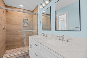 Towels, soap, toilet paper