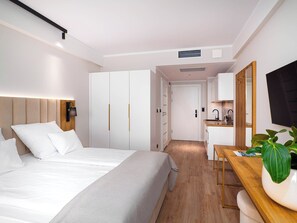 Junior kamer | Een strijkplank/strijkijzer, gratis wifi, beddengoed