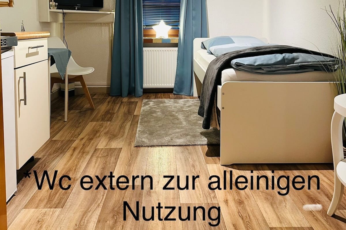 Classic enkelrum - privat badrum - utsikt mot innergÄrden (Knechtsand) | Interiör