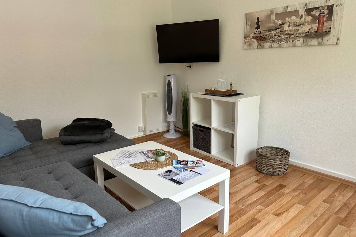 Leilighet – standard, privat bad, bakgårdsutsikt (Blockhaus Wohnung 1) | Lounge