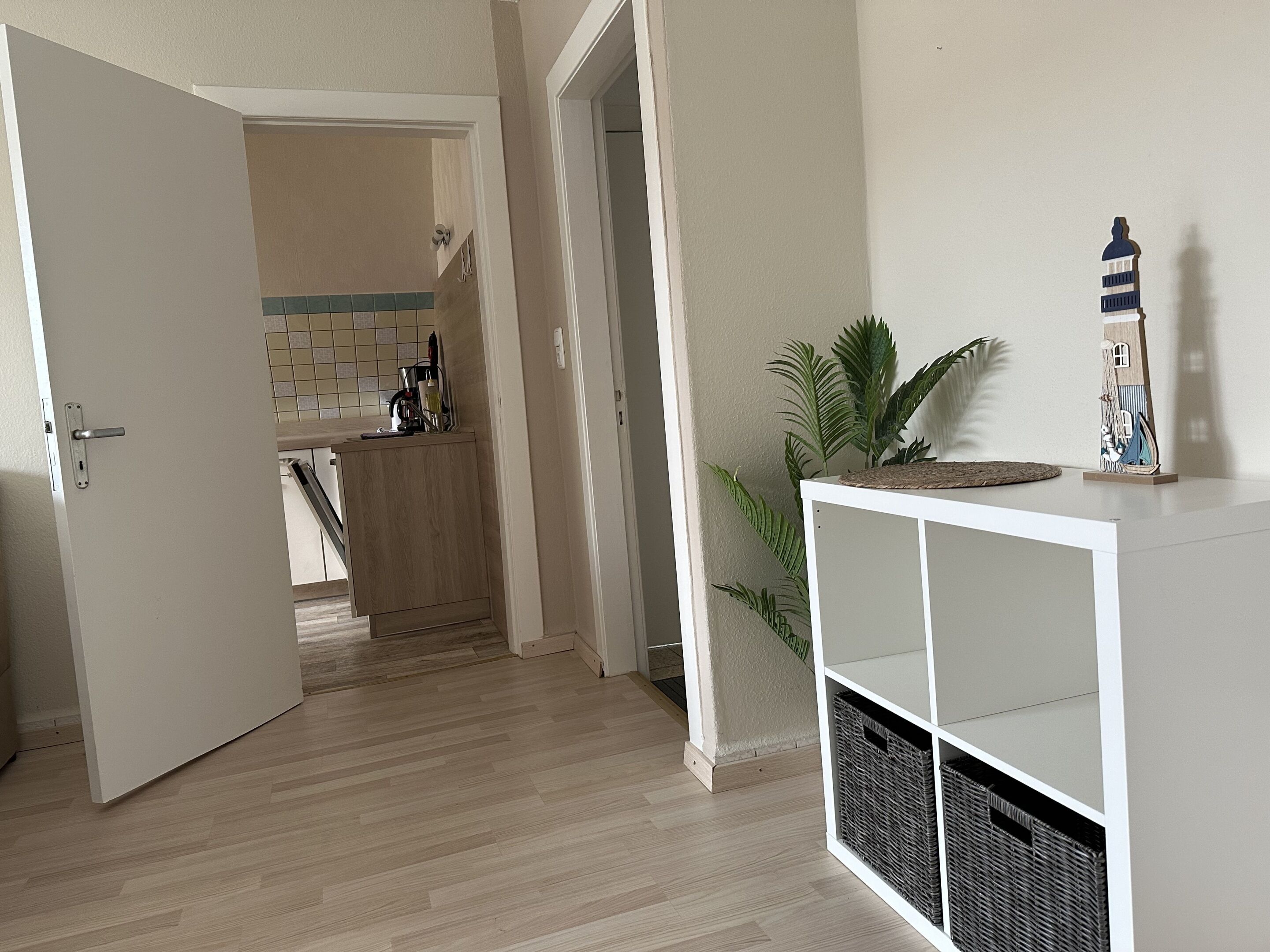 Habitación triple familiar, baño privado, vistas al jardín (Hinterhaus Wohnung 4) | Salón